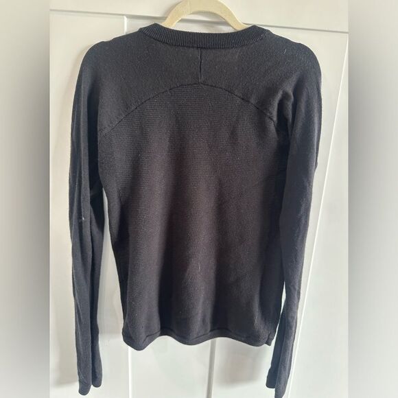 Lululemon Sit in Lotus Sweater Black - Picture 2 of 5